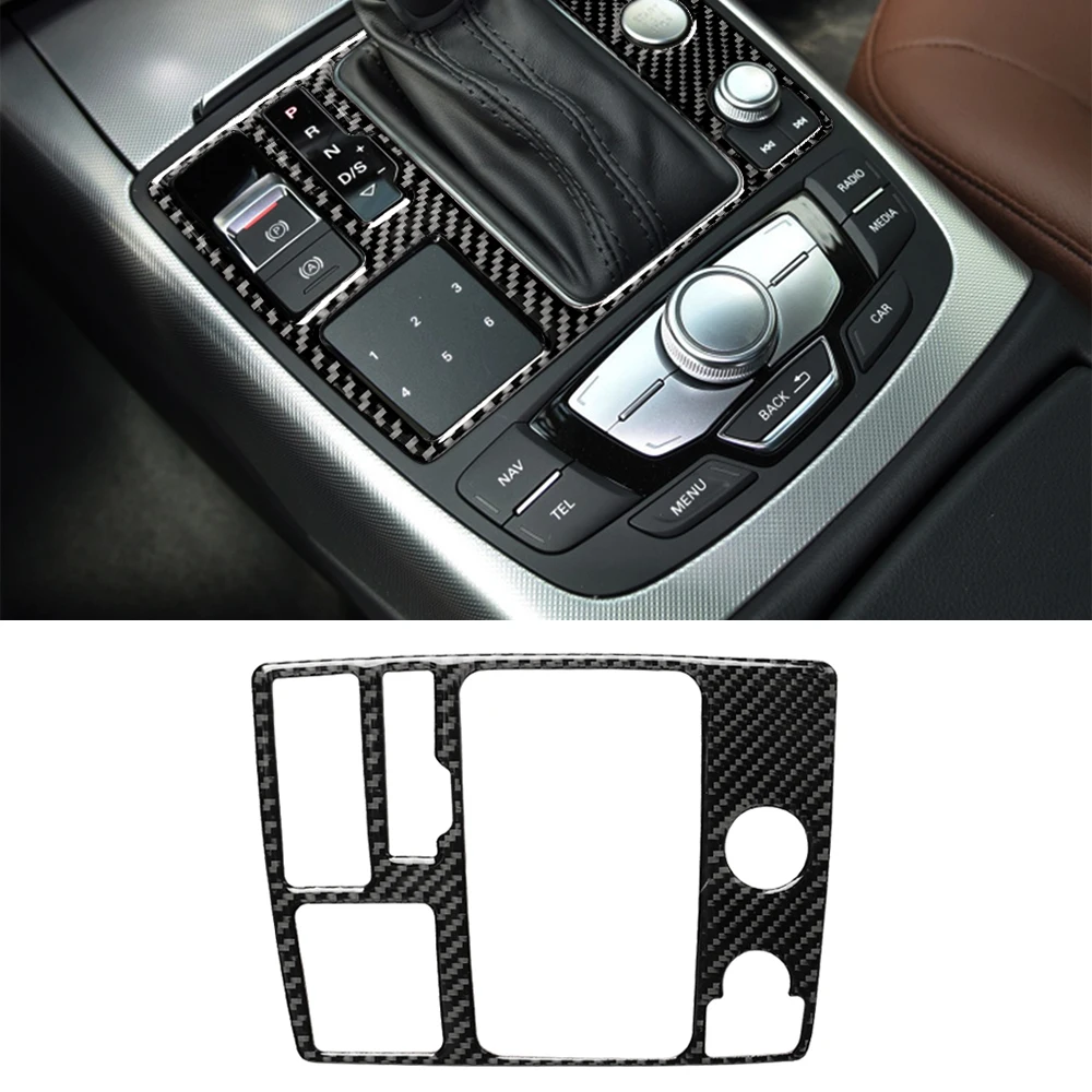 

for Audi A6 S6 C7 A7 S7 4G8 2012-2018 Engine Start Stop Switch Button Panel Decoration Cover Trim Sticker Decal Car Accessories