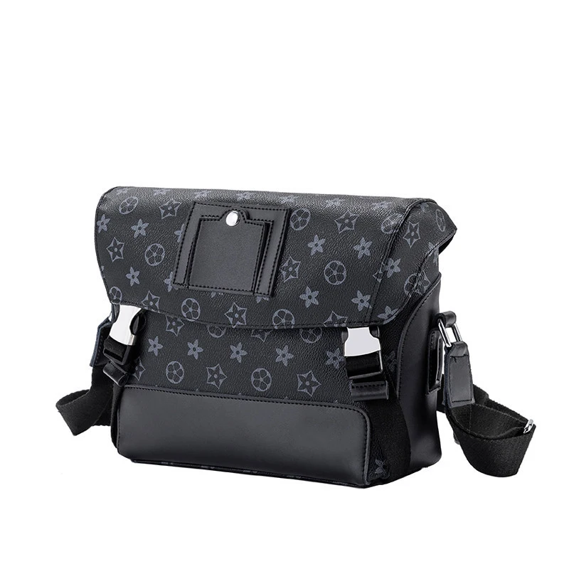 Мужская сумка через плечо INS Super Fire модная повседневная в шахматном стиле