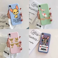 yndfcnb chihuahua dog phone case for iphone 11 12 13 mini pro xs max 8 7 6 6s plus x 5s se 2020 xr case