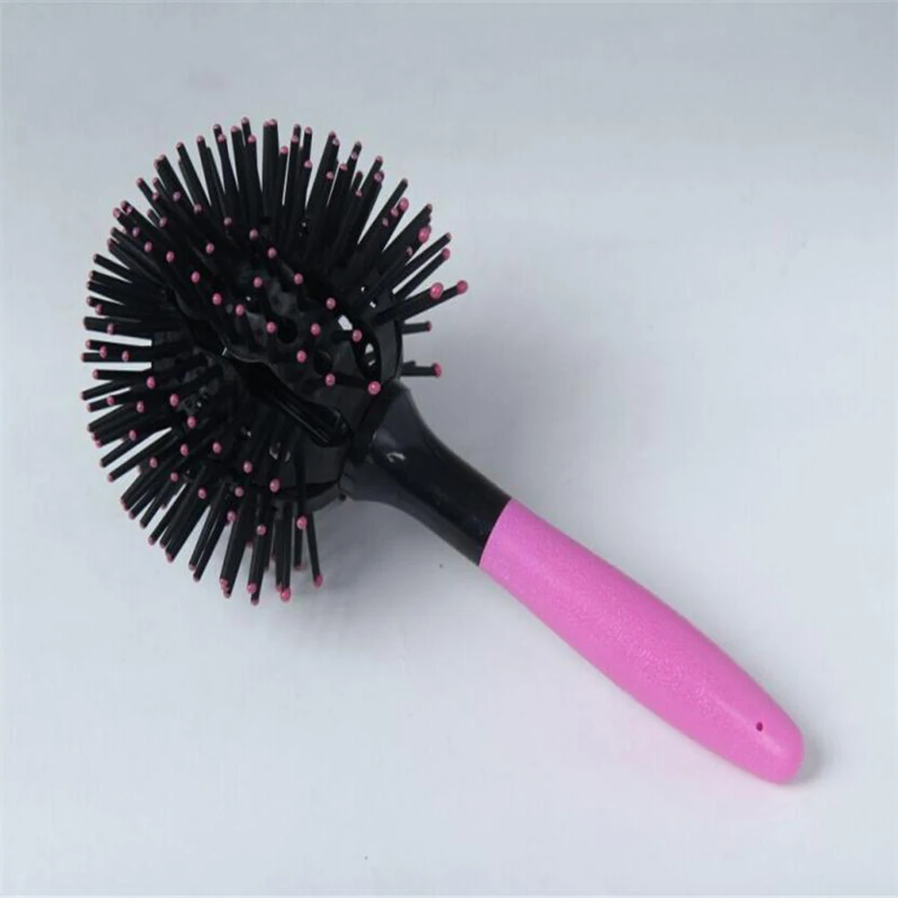Модная 3d щетка для волос с изгибом в виде бомбы стильный аксессуар гребень
