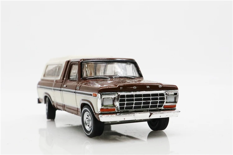

Greenlight 1:64 1979 Ford F150 w Camper Shell Loose Diecast Model Car