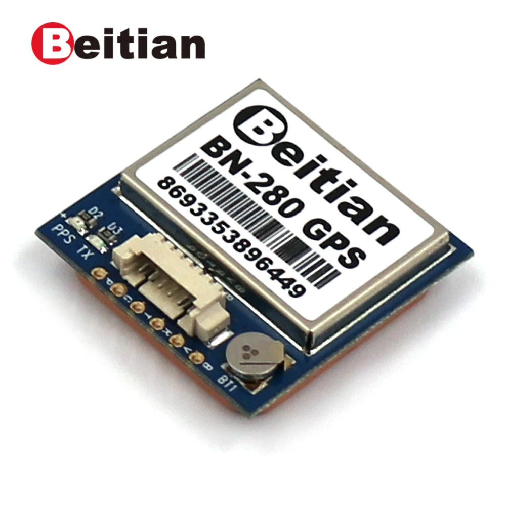 BEITIAN G MOUSE UART TTL уровень GPS ГЛОНАСС двойной GNSS модуль с 4M флэш BN 280|Приемник и антенна