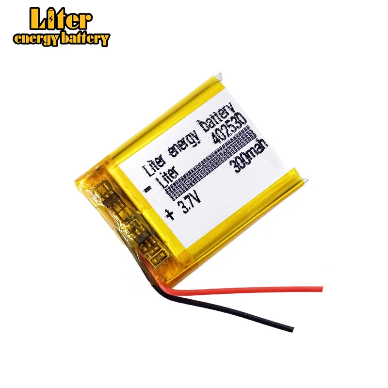 5pcs [SD] 3.7V,300mAH,[402530] Polymer lithium ion / Li-ion battery for TOY,POWER BANK,GPS,mp3,mp4,cell phone,speaker