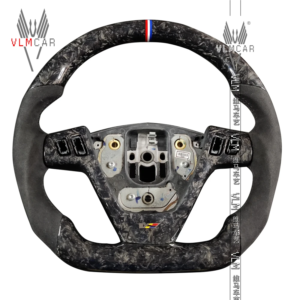 Индивидуальное индивидуальное рулевое колесо из углеродного волокна для CTS V1 2004