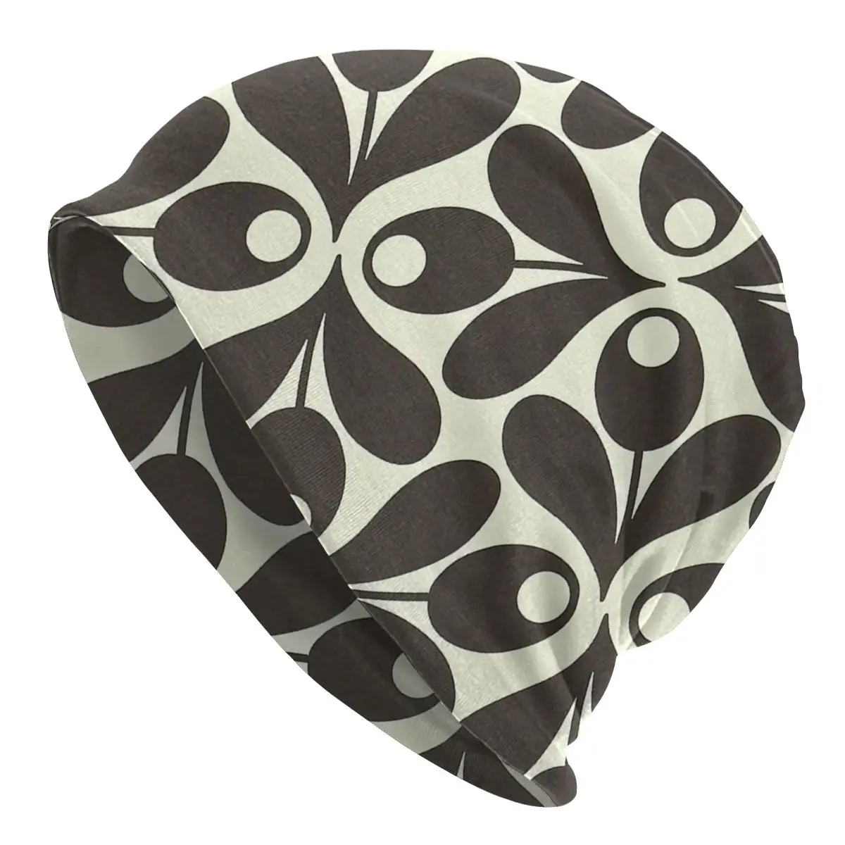 

Шапка-бини унисекс Orla Kiely, модная винтажная теплая многофункциональная вязаная шапка на осень и зиму