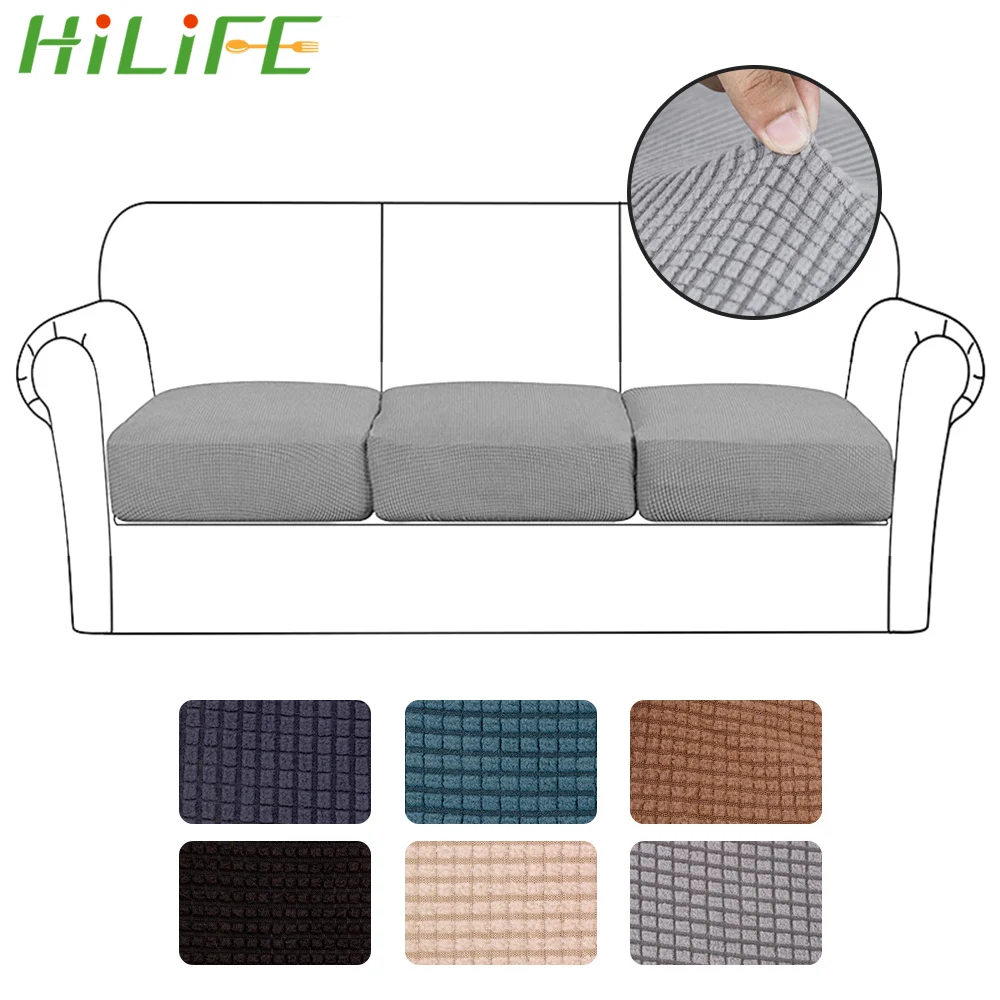 

Чехол для углового дивана HILIFE, плотный чехол для дивана, защита мебели, украшение для дома, эластичный однотонный чехол для дивана