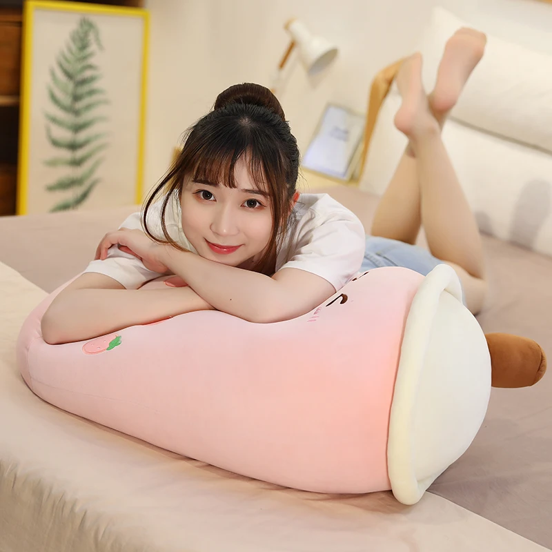 Забавная плюшевая подушка для еды Мультяшные подушки закусок реквизит фрукты