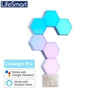 LifeSmart Коло светильник PRO Smart Quantum светильник киберспорта игра украшения DIY Творческий светильник комплект каменная основа работать с Alexa Google