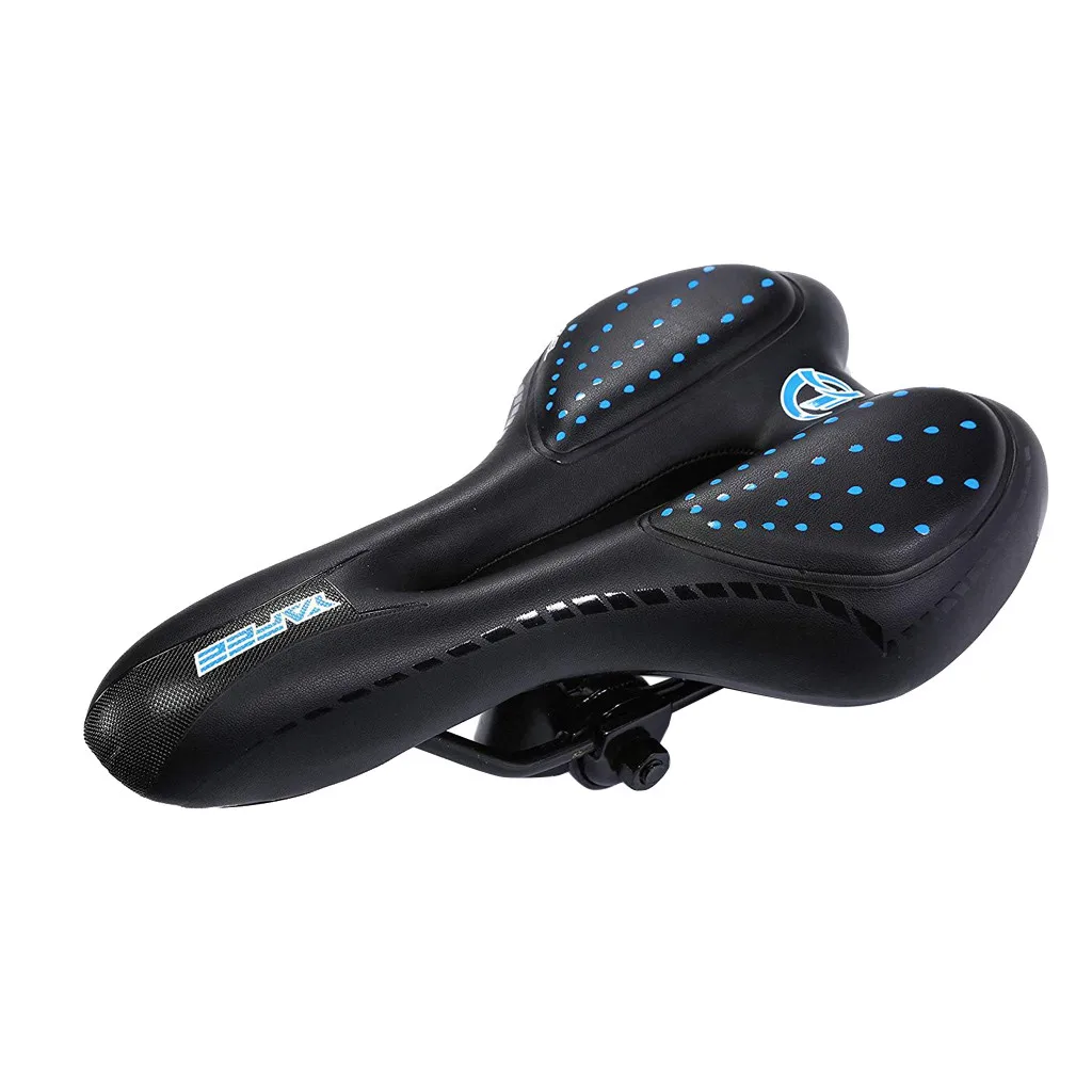 Велосипедное седло силиконовая Мягкая кожа поверхность силикагелевое