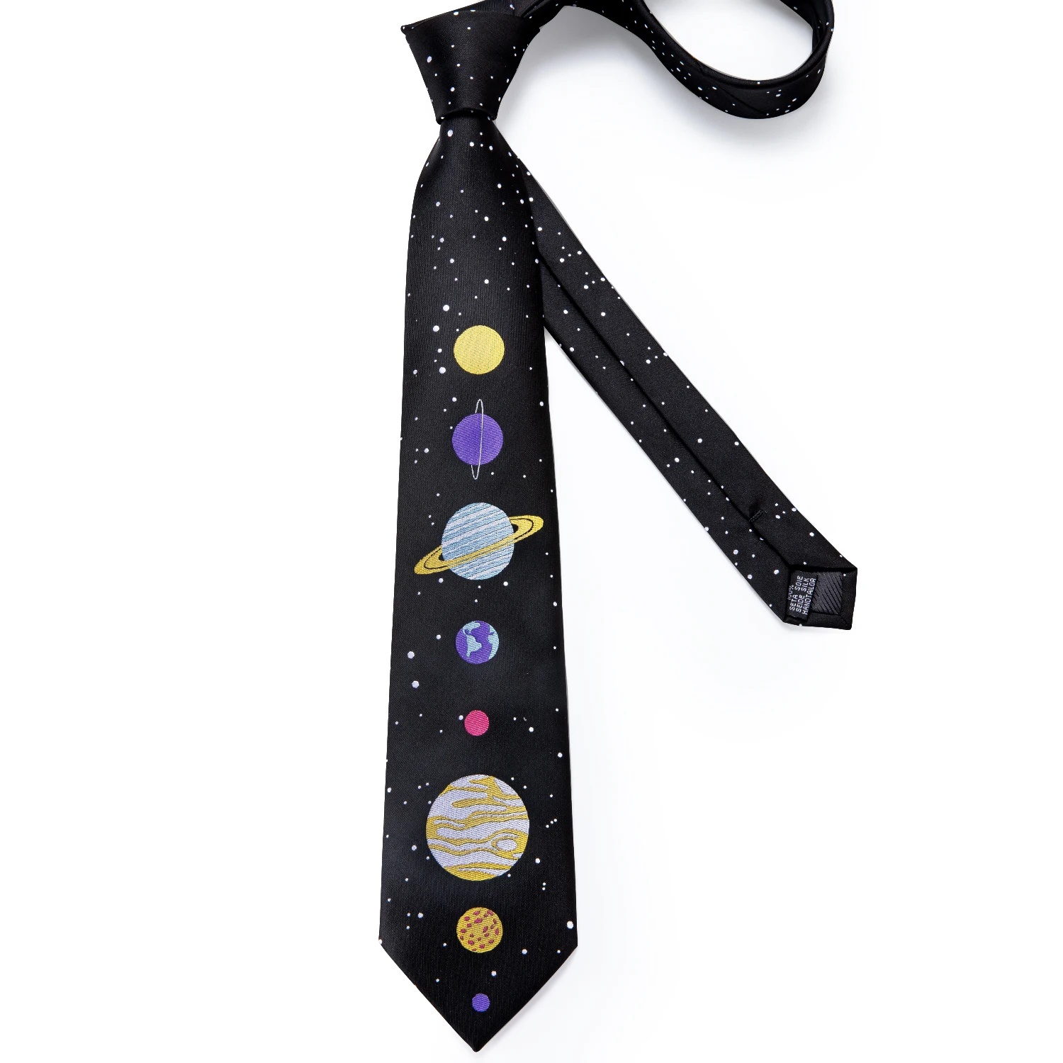 Свадебный Мужской галстук черный синий новый дизайн шелковый для мужчин деловые