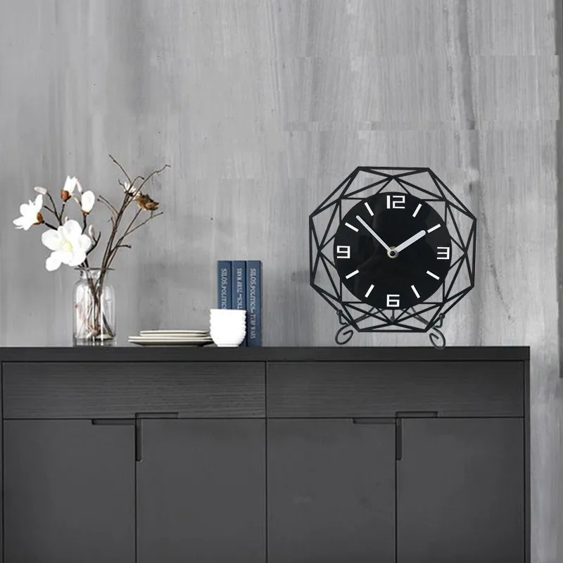 Нордические настольные часы для украшения дома современные минималистичные