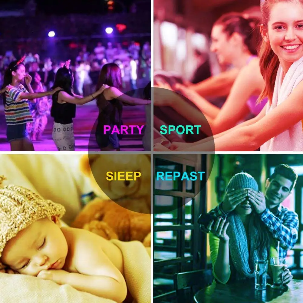 Wifi умный светодиодный светильник лампы GU10 приложение переключатель