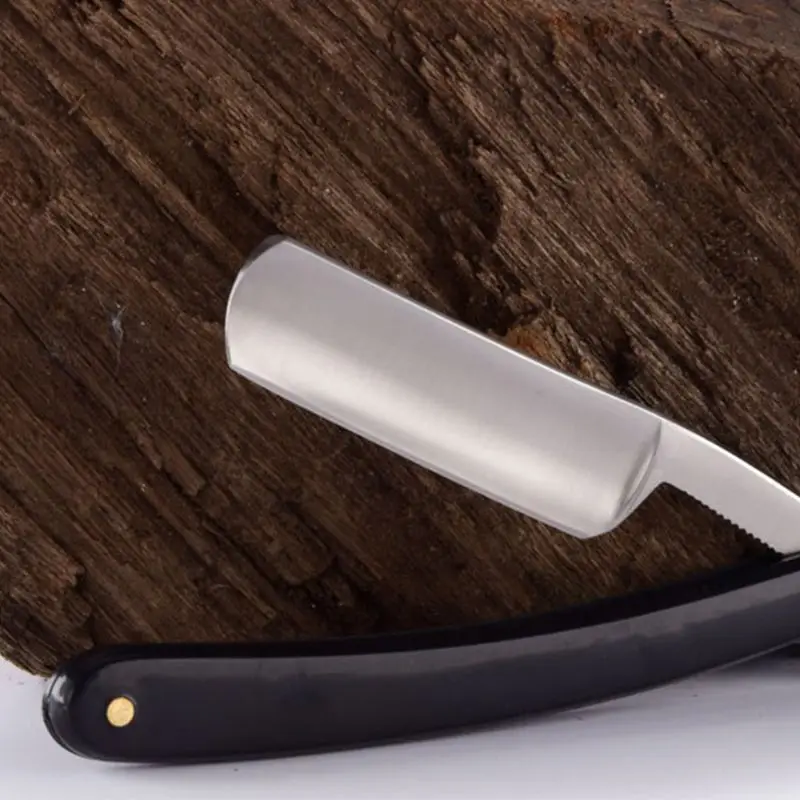 

Retro Manual Shaving Razor Straight Thin Edge Sharp Folding Knife Barber Shaver