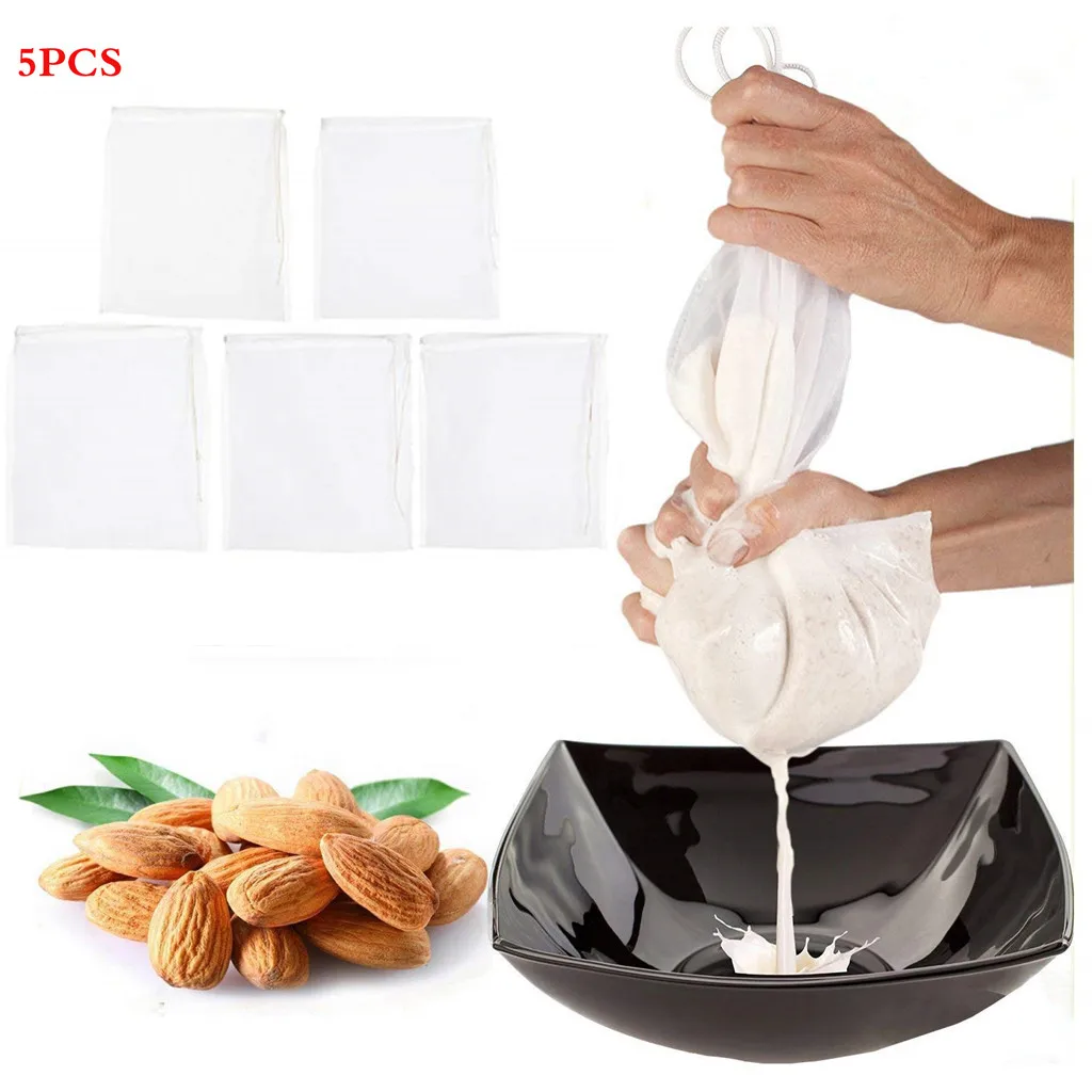 Мешочек орехового молока коммерческих Класс многоразовые Миндальное молоко