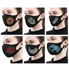 Алмазная картина 5D сделай сам, маска с цветами, искусственными животными, маска для алмазной вышивки крестом, подарок на Новый год ручной работы