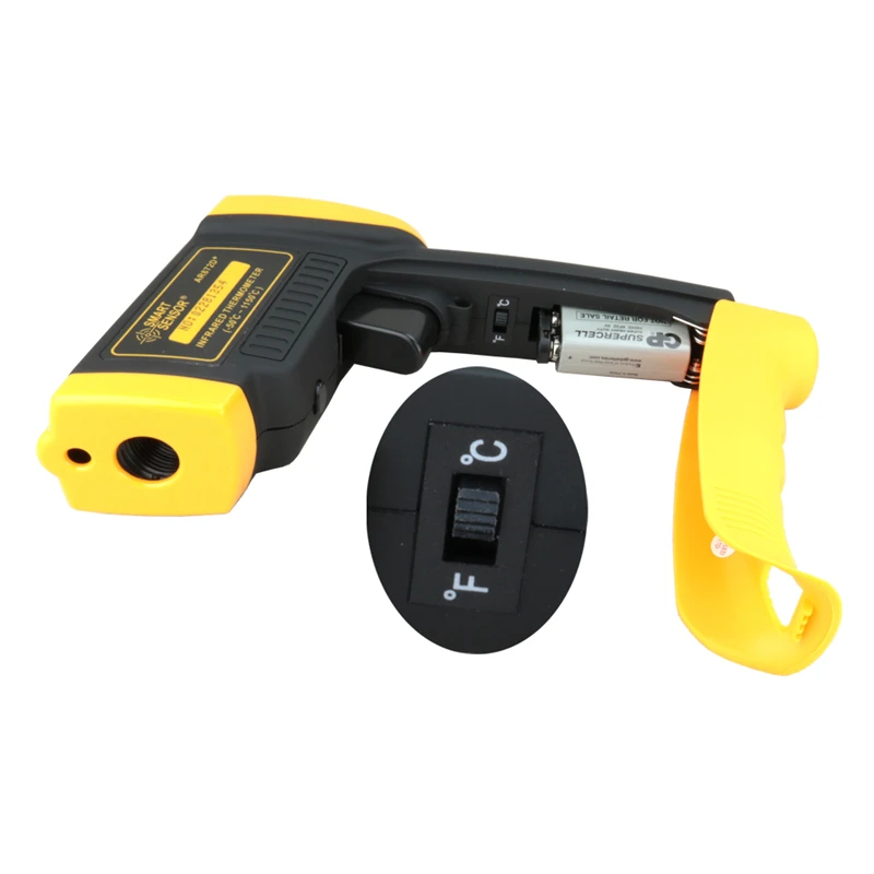 Ручной цифровой ЖК Бесконтактный термометр лазерный инфракрасный инструменты