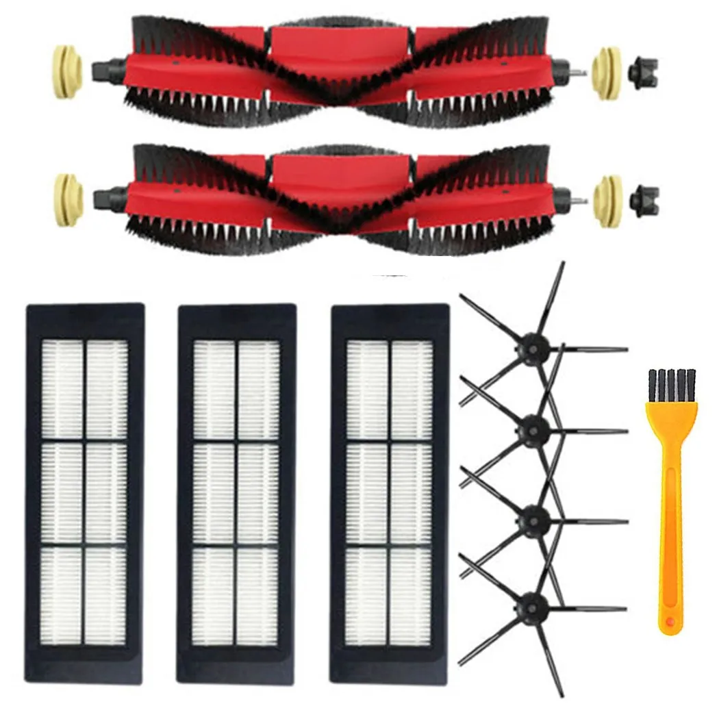 Съемная роликовая щетка + фильтр боковая набор для пылесоса Xiaomi Roborock S4 S5 S6 Max