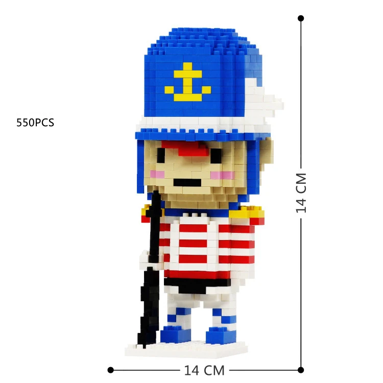 Классическая кукла микро-Алмазный Блок гайковёр строительные блоки