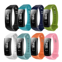 sports silicone bracelet strap wristband for huawei honor 3 smart watch band m3gd