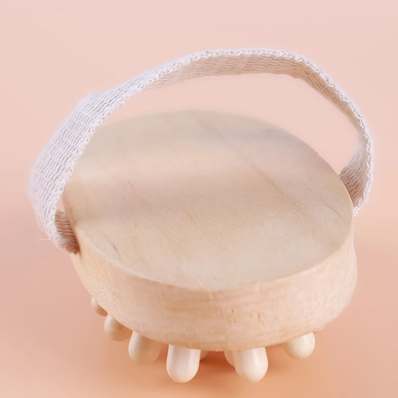 

1PC High Quality Hand-Held Wooden Body Brush Foot Massager Hot Sale Cellulite Reduction Relieve Tense Muscles New
