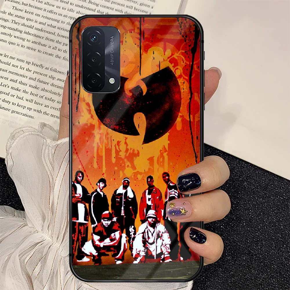 

WuTang Clan LOGO Phone Tempered Glass Case Cover For oppo realme find a x c xt gt 2 53 3 6 7 50 11 Pro lite 5g Trend Cell