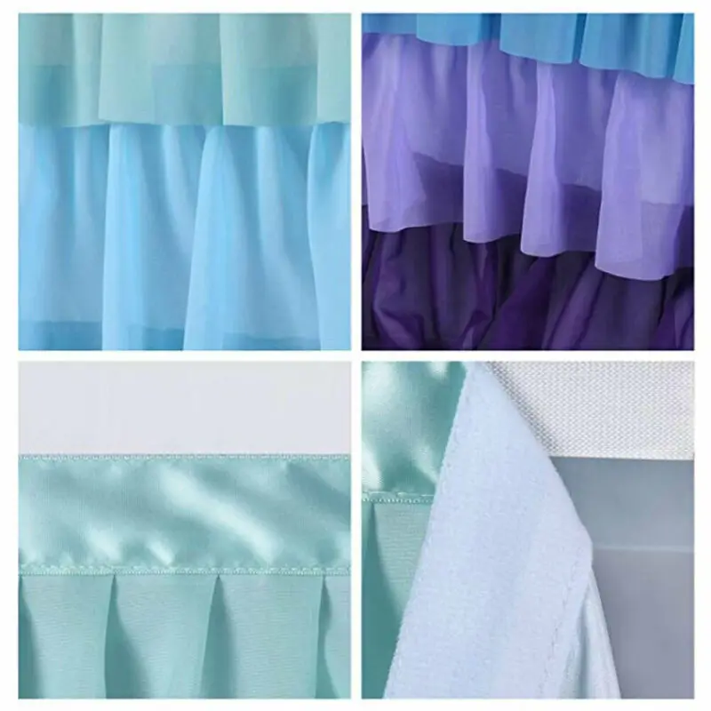 Новинка юбка для стола Тюлевая пачка свадебной вечеринки посуда украшение