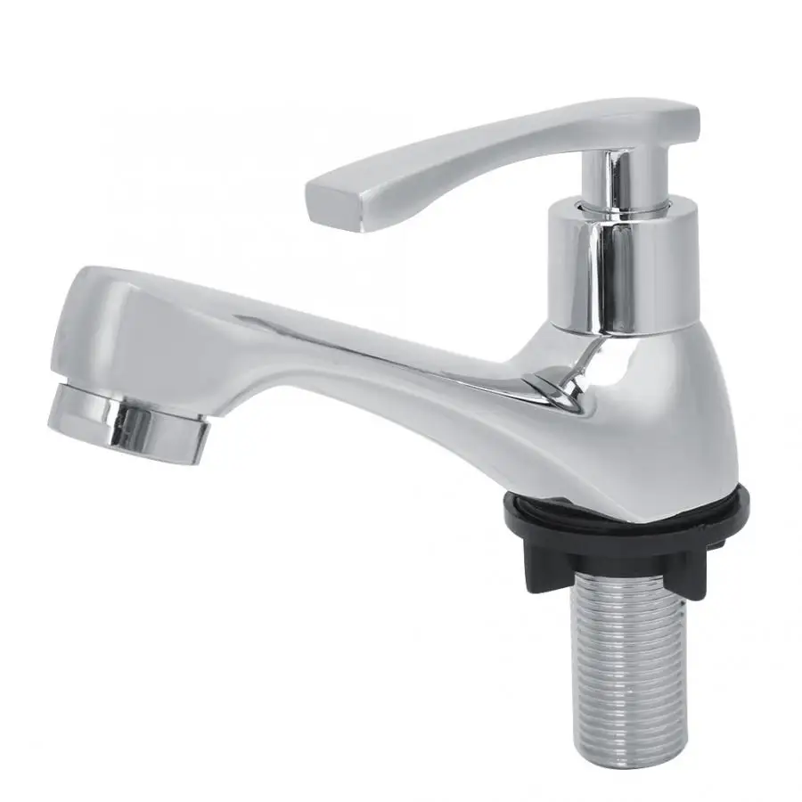 G1/2in Single Handle Zinc Alloy Household Faucet Water Tap for Home Bathroom Use | Обустройство дома