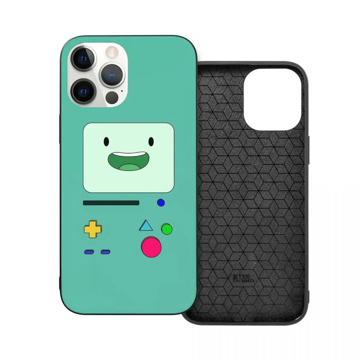 

BMO Sits And Waves AdventureTim PC Glass TPU Phone Case for iPhone 13 12 11 Xs Xr X Pro Max Mini 7 8 Se2 Plus 6 6S