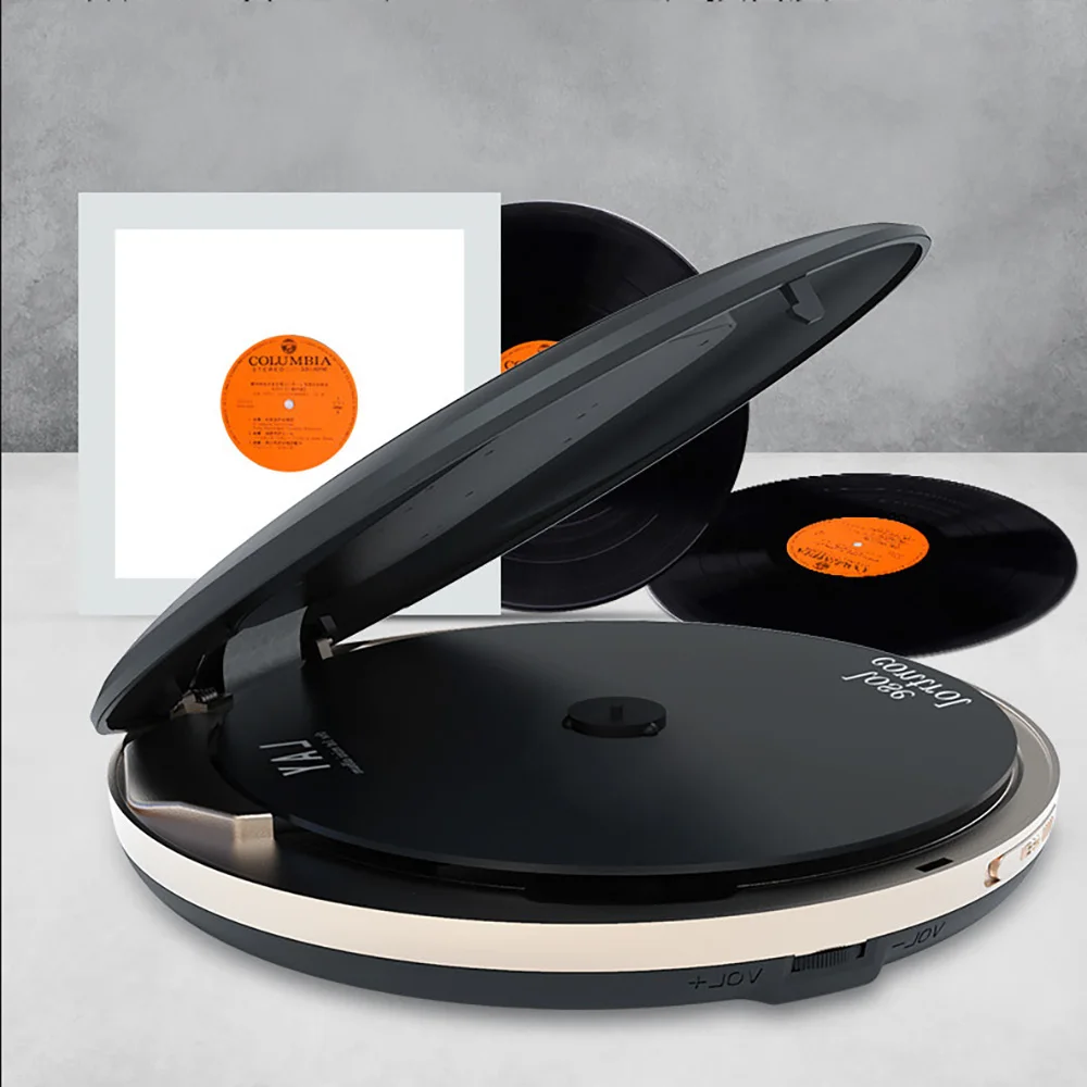 CD903 портативный CD плеер лоток тип вставить музыкальный с подсветкой ЖК-дисплей