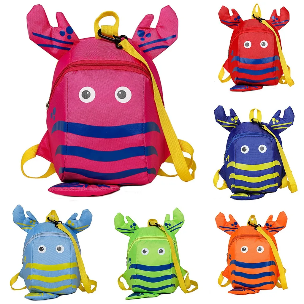 2019 New 3D Animal Children Backpacks Brand Design Girl Boys Backpack HINST Kids School Bags Kindergarten Cartoon Bag M0731 | Игрушки и