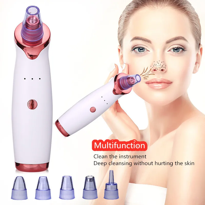 

Blackhead Remover Face Nose Deep Cleaner T Zone Pore Cleaner Skin Care Facial Pore Acne Vacuum Suction Beauty Cleaner Machine