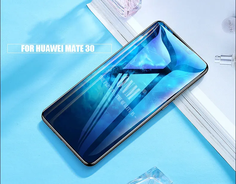 9D закаленное стекло для huawei mate 30/30 Pro Полное покрытие изогнутая Защитная пленка для экрана mate 30 Pro 5G Global защитное стекло