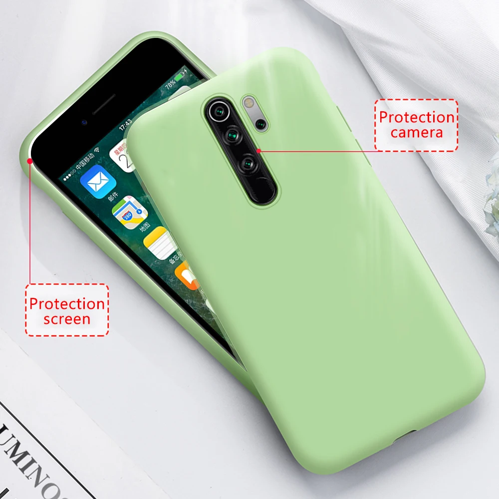 Силиконовый чехол для Redmi Note 8 Pro из ТПУ Для Xiaomi Mi 9 SE 9T A2 A3 Lite 7 7A 6A K20 6 | Мобильные