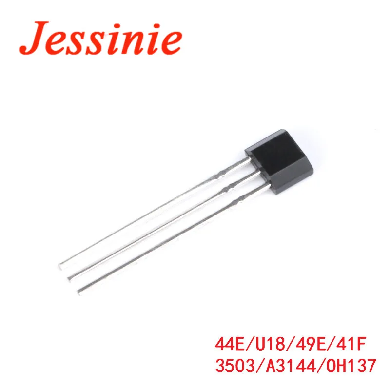 10 шт. переключатель датчика Холла A3144 44E U18 49E 41F 3503 OH137 элемент Бесщеточный