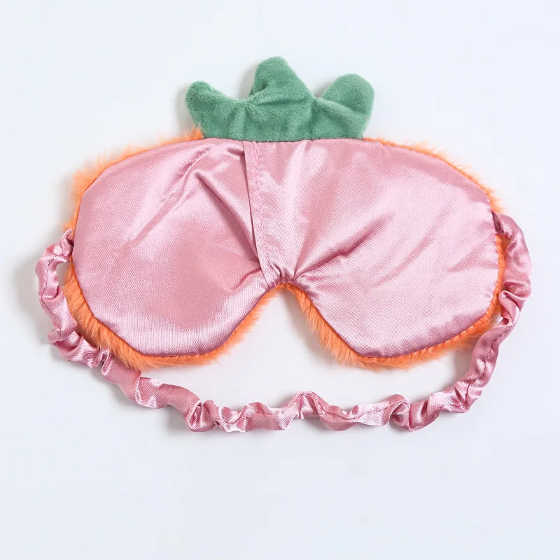 Маска для сна Мультяшные 3D фрукты милые плюшевые очки глаз повязка на глаза