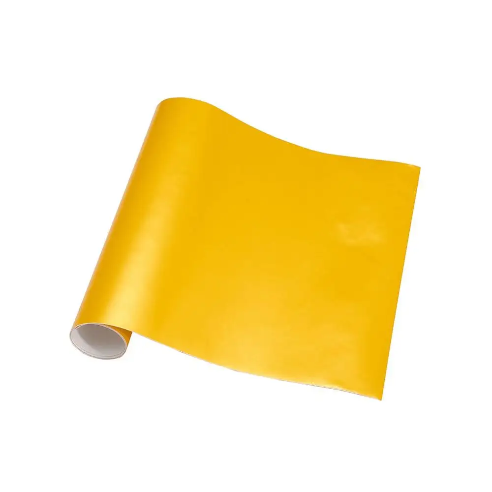 Желтая виниловая пленка 152 см * 10 м сделай сам наклейки на машину без пузырьков для