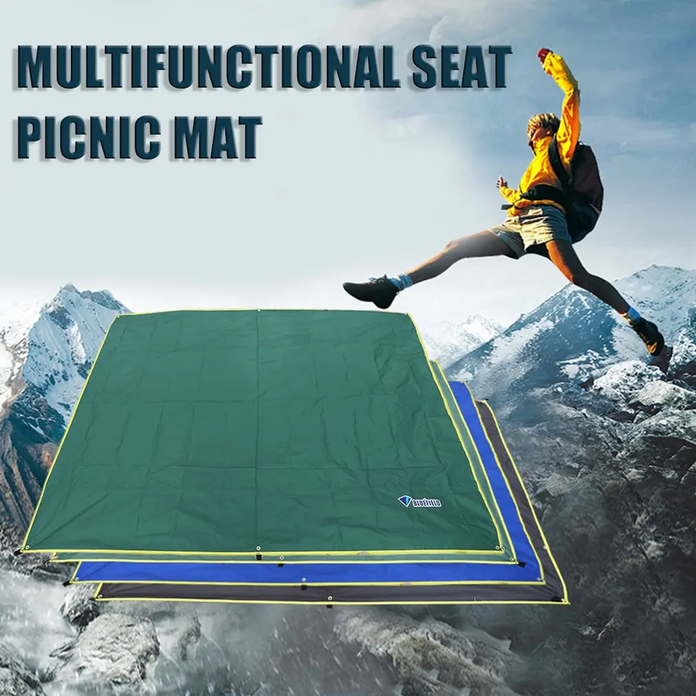 Сверхлегкий Многофункциональный водонепроницаемый туристический коврик на 4 6
