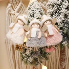 Рождественская ангельская кукла, плюшевая игрушка для детей, милая жизнь, подвеска, украшение для дома, мягкая девочка, подарок для детей, новый год 2022