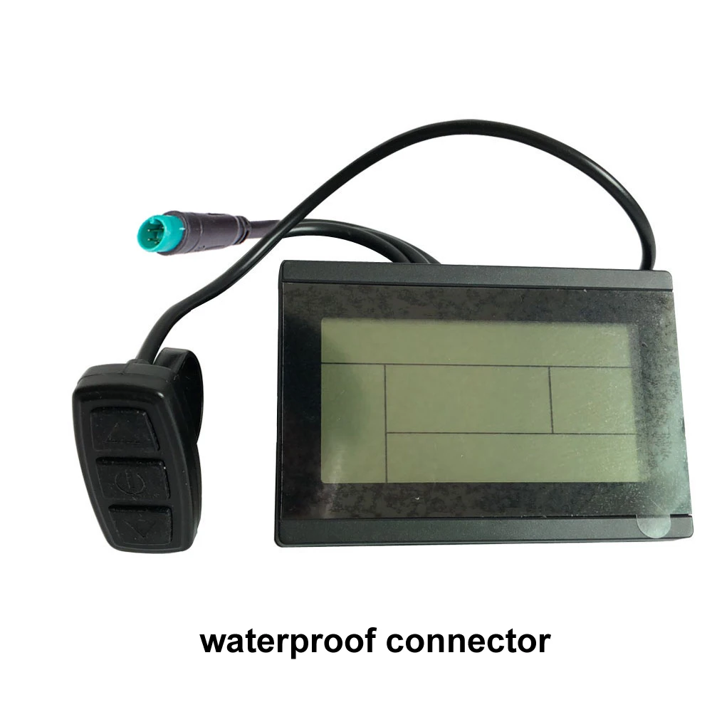 24V 36V 48V 60V 72V Display intelligent KT LCD3 Electric Bicycle bike Parts meter panel with waterproof connector Ebike display |