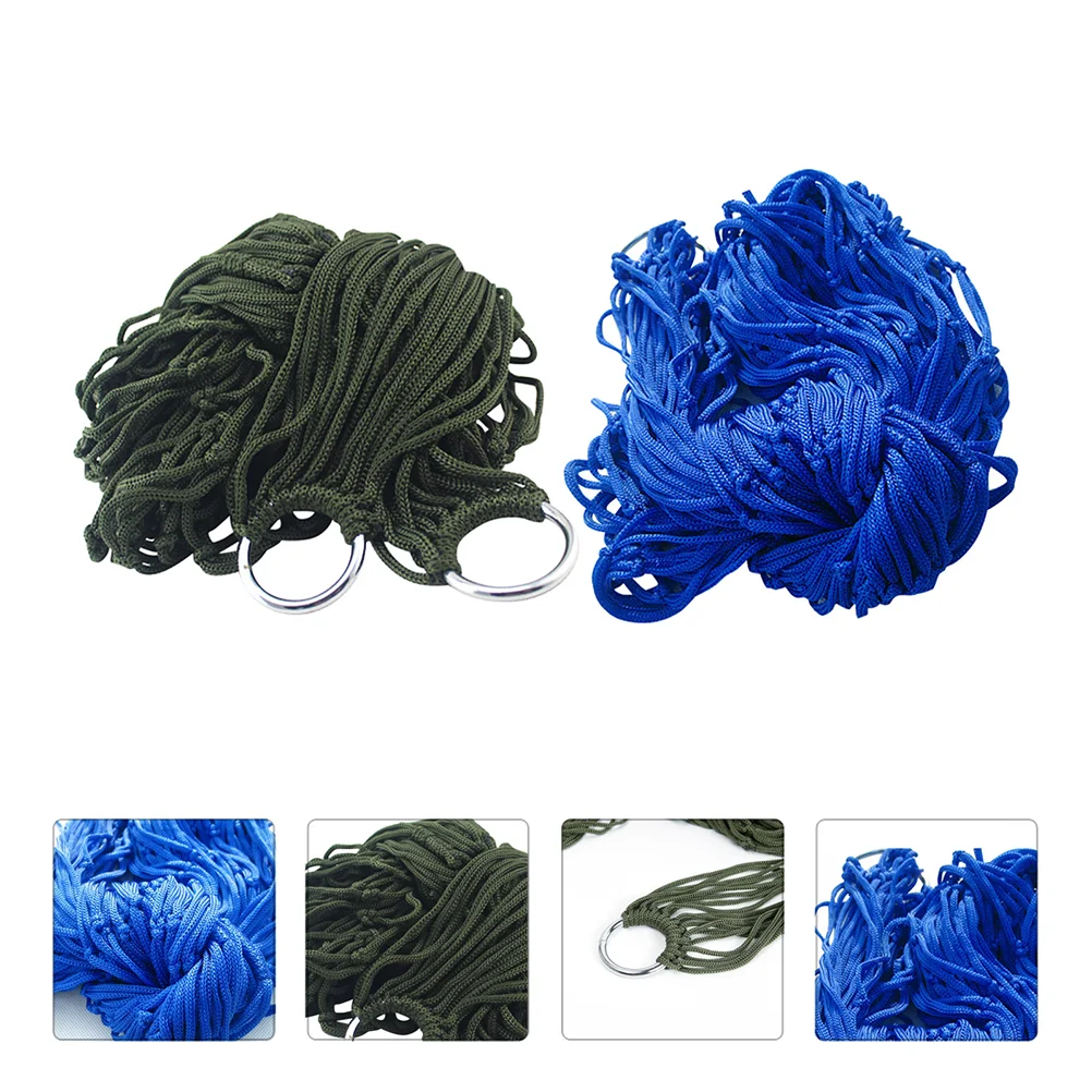 

2 шт., нейлоновые гамаки для сна на открытом воздухе