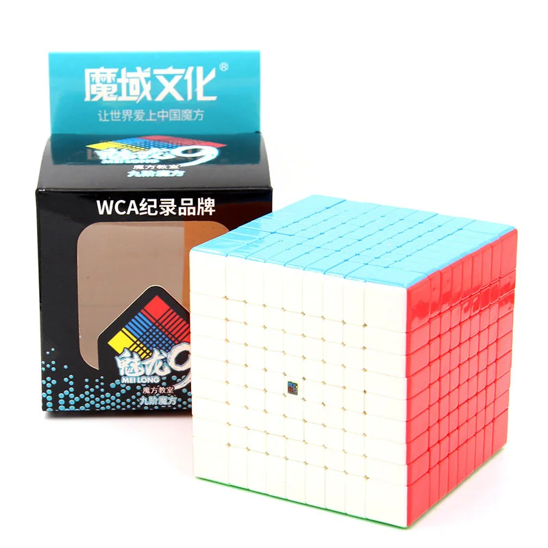 MoYu MeiLong Magic Neo Cube Stickerless 5x5 6x6 7x7 8x8 9x9 10x10 11x11 12x12 | Игрушки и хобби