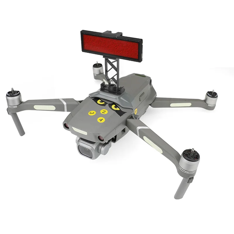 Светодиодный дисплей с креплением на экран Drone extend вечерние полеты можно