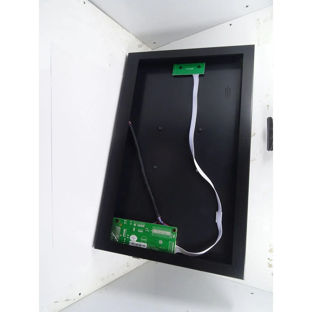 

58C Controller board + Metal alloy case box back cover VGA HDMI-compatible kit for B173RW01 LED LCD DIY 17.3" 1600x900 Panel