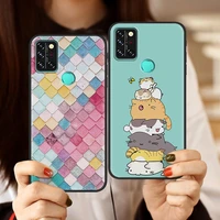 Anti-knock Cute Phone Case For UMIDIGI Pro A9 Pro 2021 A9 Max New Arrival Frosted Cartoon Full wrap TPU Silicone New
