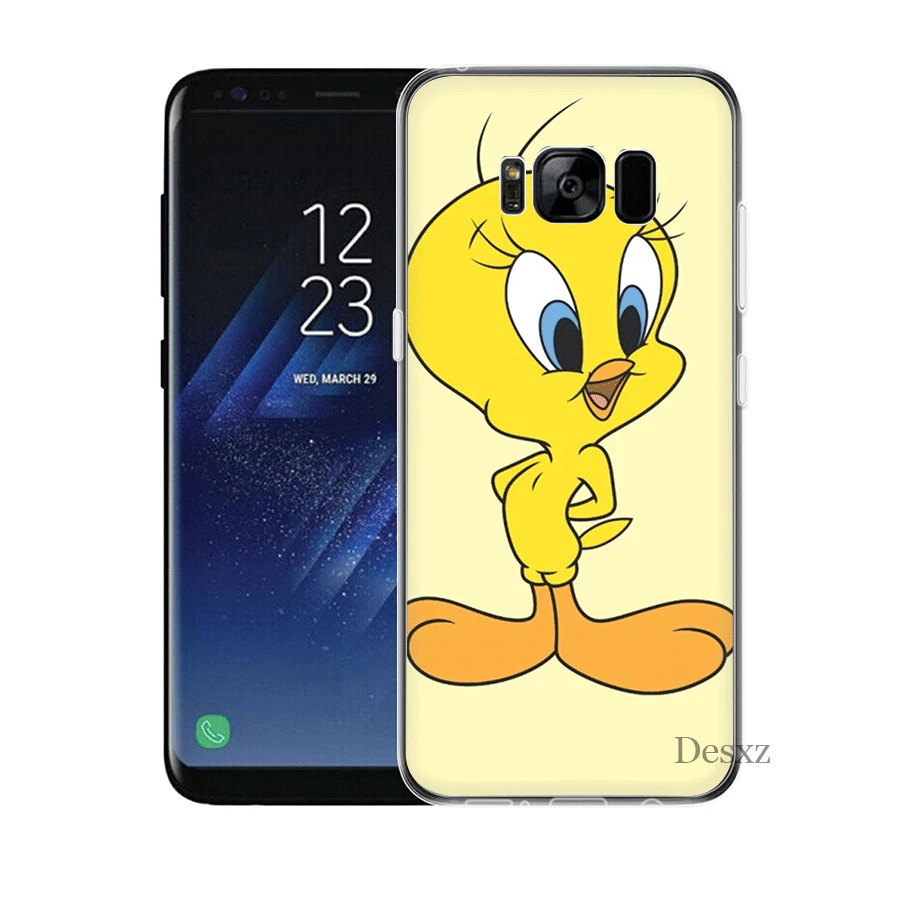 Чехол для мобильного телефона samsung Galaxy J7 J6 J5 J3 J2 J1 Prime жесткий чехол желтая птица