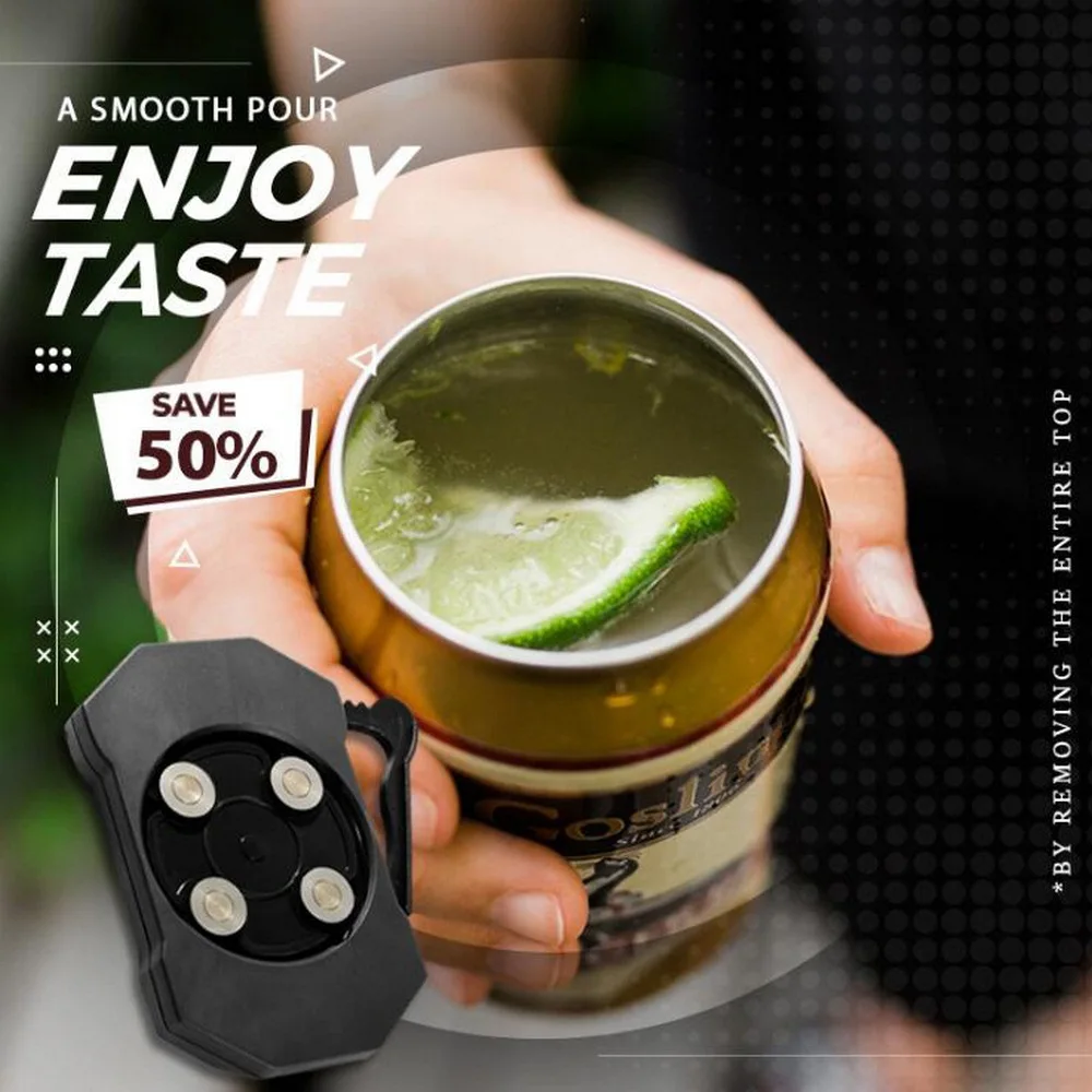 Универсальный бесшовный консервный нож простой для бутылок бесшовная пивная