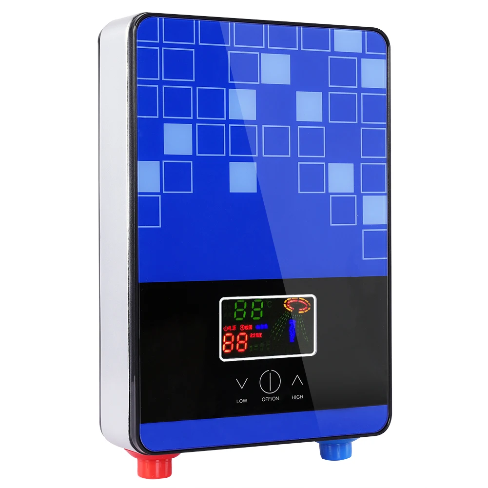 6500 в Вт безрезервуарный мгновенный Электрический водонагреватель для дома