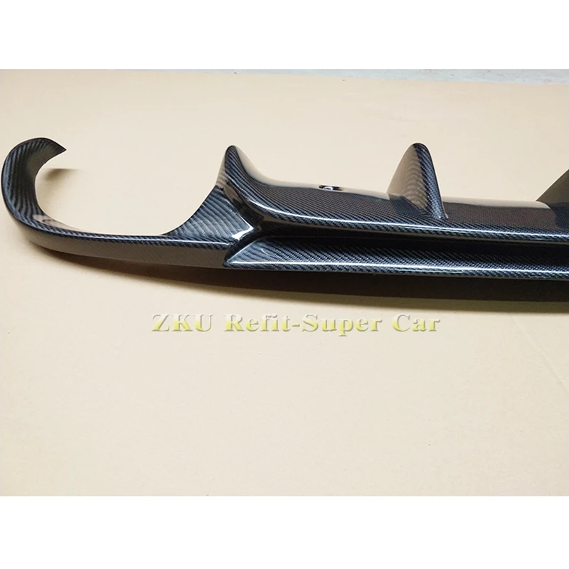 Диффузор заднего бампера VRS Style из настоящего углеродного волокна для моделей