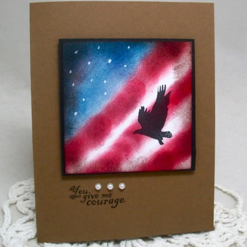 Прозрачные штампы QWELL с изображением лесных деревьев и животных для скрапбукинга