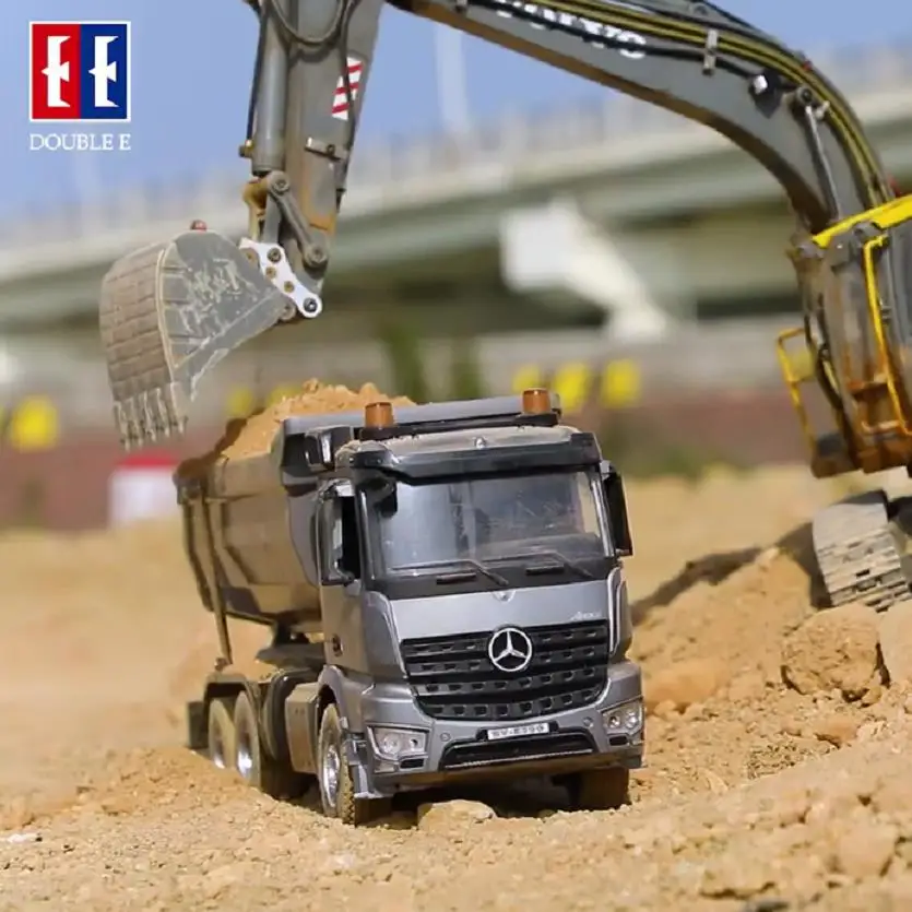 120 e590 rc самосвал гусеница с диста